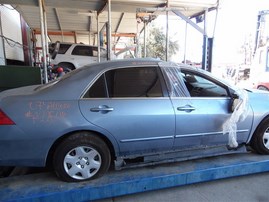 2007 Honda Accord LX Baby Blue Sedan 2.4L Vtec AT #A22544